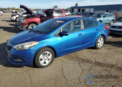 2015 Kia Forte Lx from USA, damaged, VIN KNAFX4A64F5311018